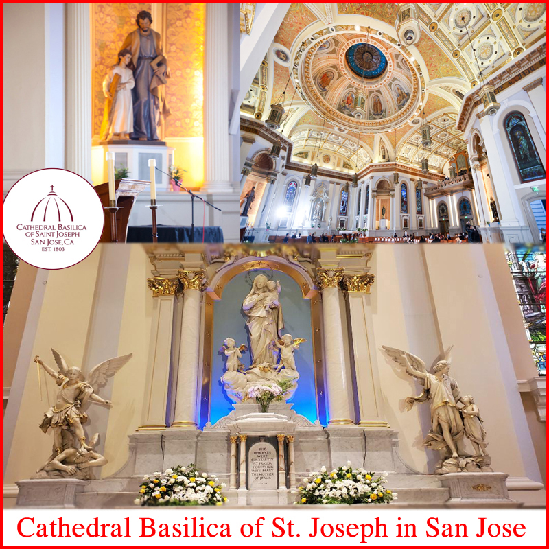 Cathedral Basilica of St. Joseph in San Jose California