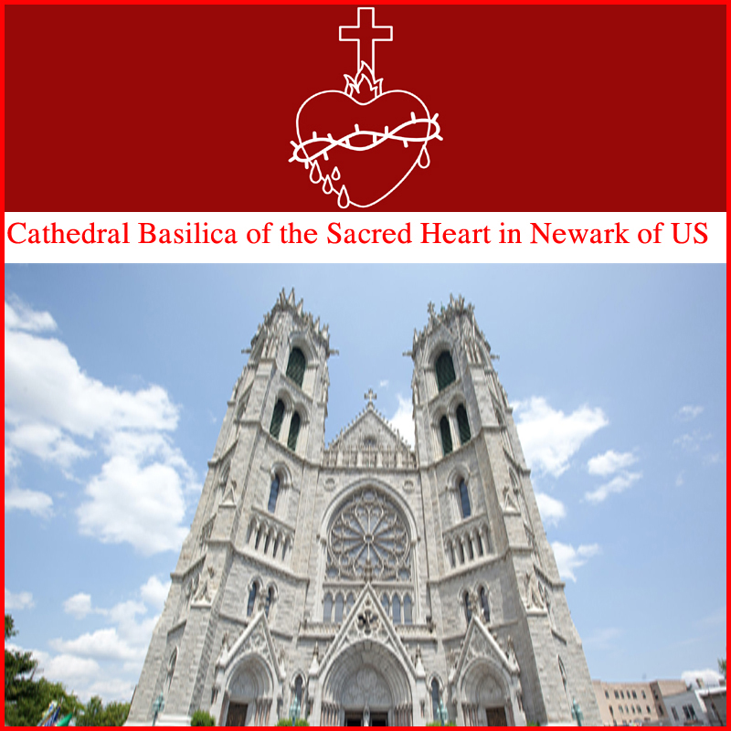 Cathedral Basilica of the Sacred Heart in Newark of US